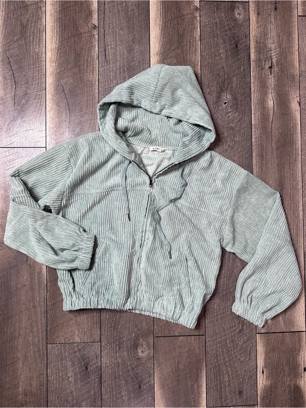 Kori Crop Zip Up Jacket